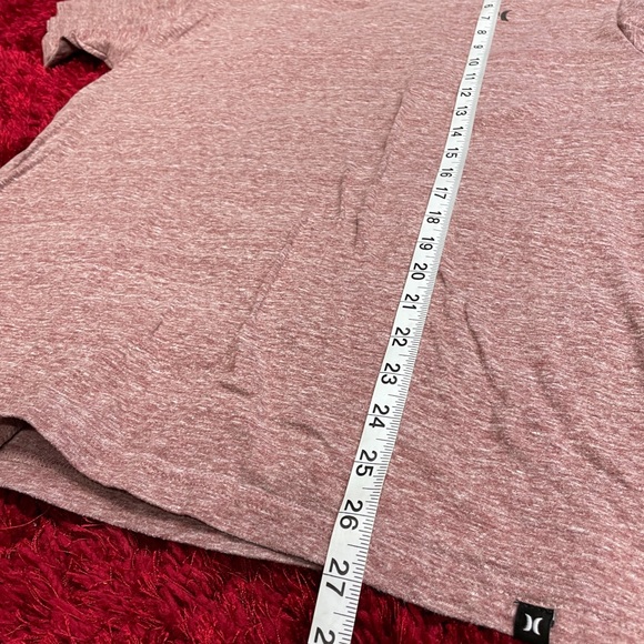 Hurley Surf Skateboard Medium Snowboard Retro Shirt Heather Red - Picture 5 of 6